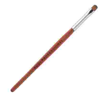 Кисточка для гелевого моделирования ногтей KODI нейлон деревянная ручка (7E)