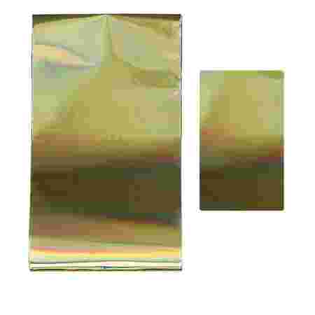 Фольга для литья и кракелюра KOMILFO (золото голограмма)