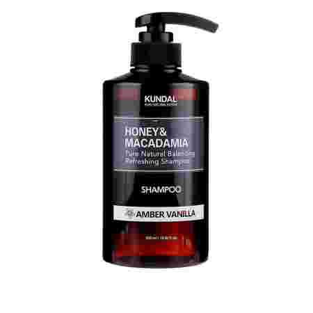 Шампунь Kundal Honey & Macadamia Nature Shampoo Amber Vanilla 500 мл 