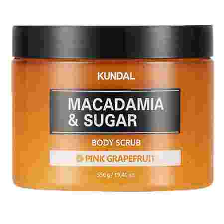 Скраб для тела Kundal Macadamia & Sugar Body Scrub Pink Grapefruit 550 г