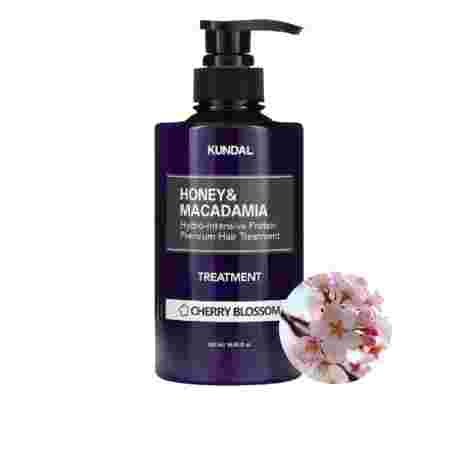 Кондиционер для волос Kundal Honey & Macadamia Protein Hair Treatment Cherry Blossom 500 мл