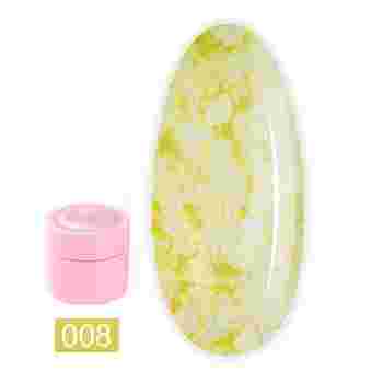 Блесточки для ногтей LunaMoon Bubble Gel 5 мл (08)