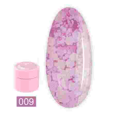 Блесточки для ногтей LunaMoon Bubble Gel 5 мл (09)