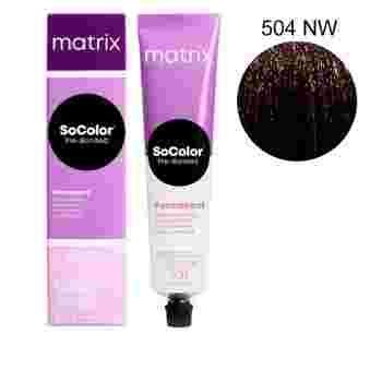 Краска для волос Matrix SOCOLOR.beauty 504NW 90 г