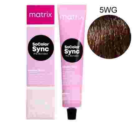 Краска для волос без аммиака Matrix Color SYNC 5WG 90 г