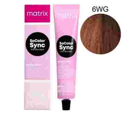 Краска для волос без аммиака Matrix Color SYNC 6WG 90 г