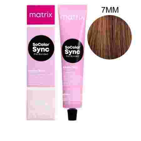 Краска для волос без аммиака Matrix Color SYNC 7MM 90 г