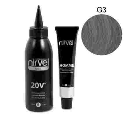 Краска для волос Nirvel Men Homme G3 30 мл