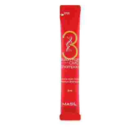 Мини шампуни укрепляя с аминокислотами Masil 3 Salon Hair CMC Shampoo 8 мл 1 шт