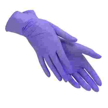 Перчатки Medicom нитрил без пудры нестерильные SafeTouch Advanced Ultra Violet 100 шт размер M 