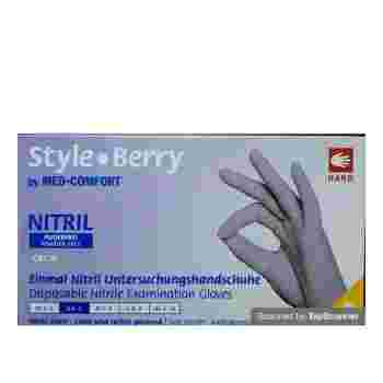 Перчатки нитрил неопудренные нестерильные MediOk Style Berry 100 шт (S)