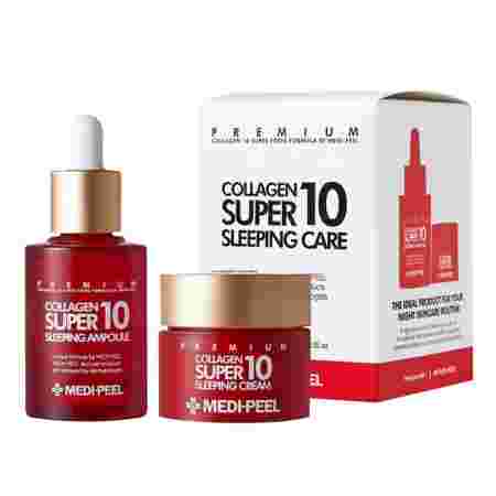 Набор для лица Medipeel Collagen Super 10 Sleeping Care Set Medipeel 30 мл+10 г