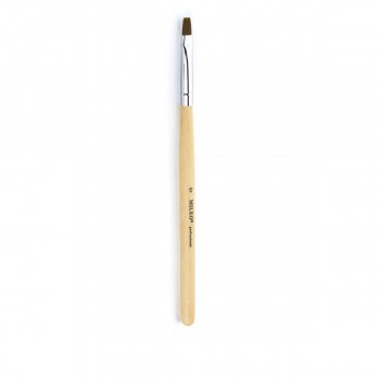 Кисть для акрила Mileo Professional плоская деревянная ручка (№6)