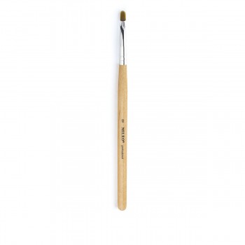 Кисть для геля Mileo Professional овал деревянная ручка