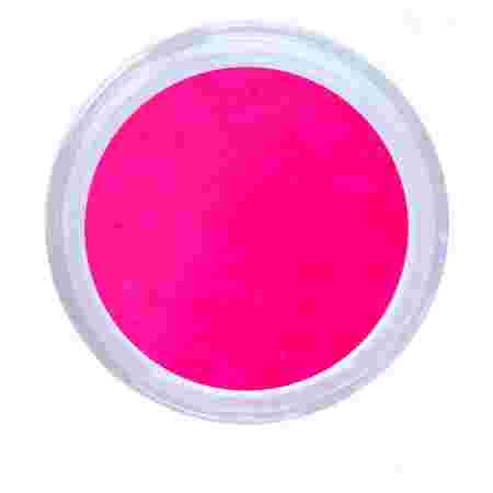 Пигмент цветной NailApex в банке неон розовый