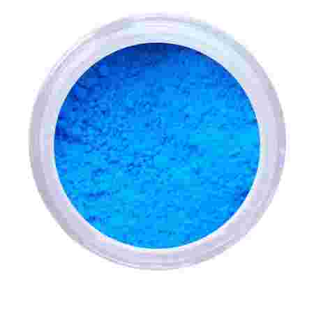 Пигмент цветной NailApex в банке голубой