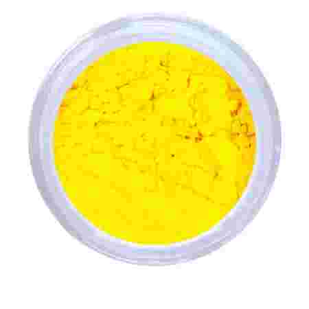 Пигмент цветной NailApex в банке желтый