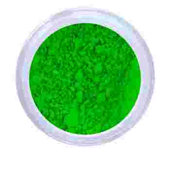Пигмент цветной NailApex в банке зеленый
