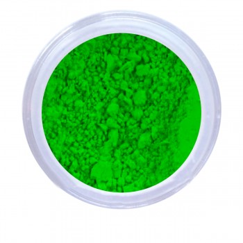 Пигмент цветной NailApex в банке зеленый