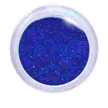 Песок в баночке NailApex 5 г 125 синий темный мелкий