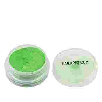 Песок бархатный NailApex (полимер) (Зеленый)