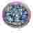 Круги мини "пупырышки" NailApex (126 хамелеон голубой)