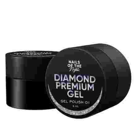Гель-лак NailSofTheDay Diamond Premium 5 мл (01)