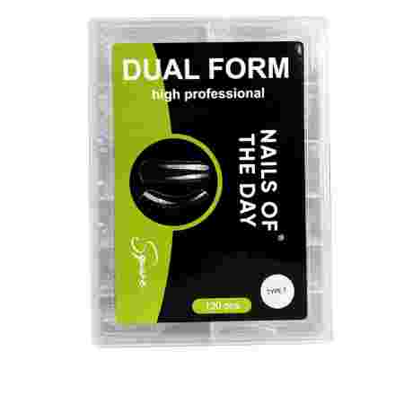 Формы верхние NailSofTheDay Dual Form 120 шт (Square (Type 7))
