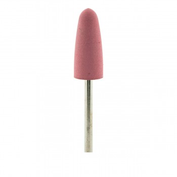 Фреза шлифовка силиконовая ("Пуля длинная" 824P розовая)