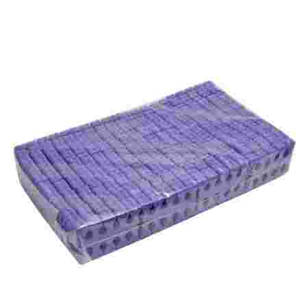 Разделитель пальцев для педикюра 100 пар (фиолетовый)