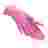 Перчатки нитриловые без пудры нестерильные 10 пар Розовый (L)