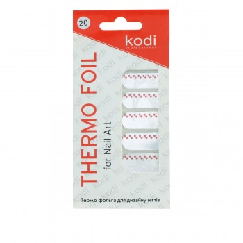 Термо-фольга для дизайна ногтей KODI 20