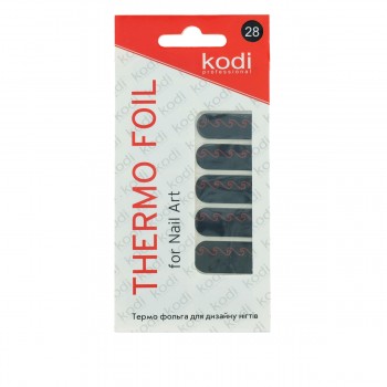 Термо-фольга для дизайна ногтей KODI 28