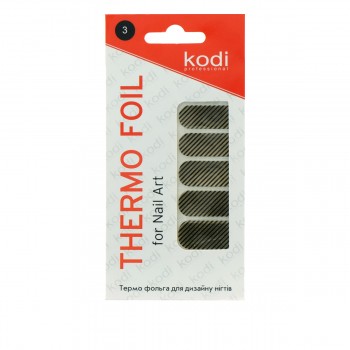 Термо-фольга для дизайна ногтей KODI 03