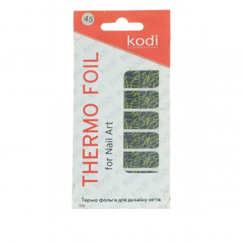 Термо-фольга для дизайна ногтей KODI 45