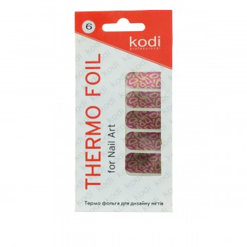 Термо-фольга для дизайна ногтей KODI 06