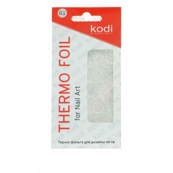 Термо-фольга для дизайна ногтей KODI 65