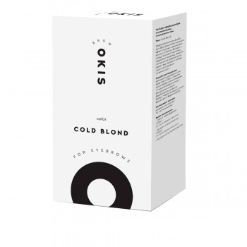 Краска-крем для бровей OKIS (окислитель + экстракт хны) (Cold Blond)