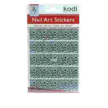Наклейки для ногтей KODI Nail Art Stickers Black 003BP