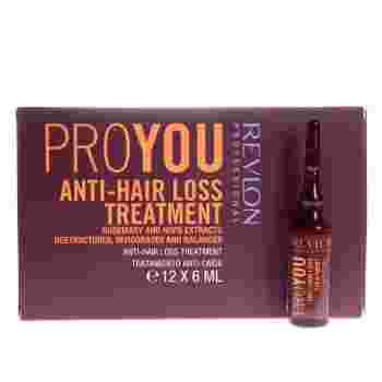 Средство против выпадения волос REVLON PROYOU Anti Hair Loss Tr 12*6 мл