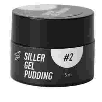 Гель-лак твердый Siller Gel Pudding 5 мл (02 White)