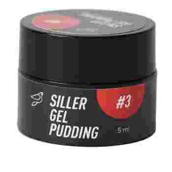 Гель-лак твердый Siller Gel Pudding 5 мл (03 Red)