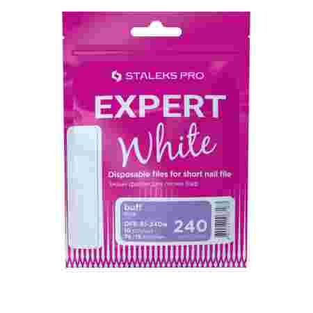 Набор сменных белых файлов для пилы корот (шлиф) Сталекс EXPERT 51 (10 ед) (240 grit)