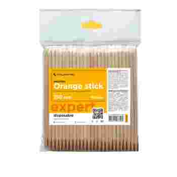 Апельсиновые палочки Сталекс PRO для маникюра деревянные 150 мм (10 ед.)