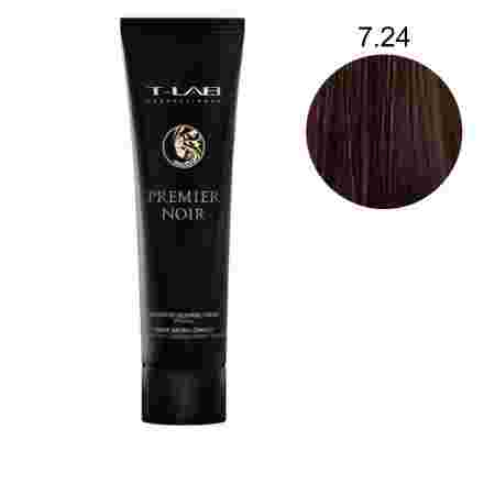 Крем-краска для волос T-LAB Professional Premier Noir 100 мл (7-24)