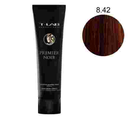 Крем-краска для волос T-LAB Professional Premier Noir 100 мл (8-42)