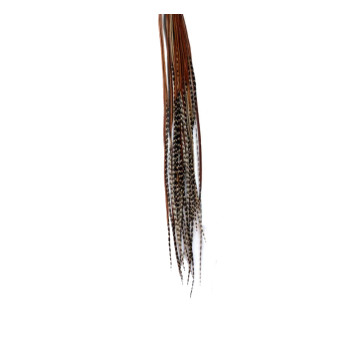 Перо для волос UrbanBird Premium + (34+ см) (Cinnamon)