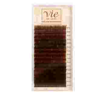Ресницы VIE на ленте темно-шоколадные (0,15*B 12 мм)