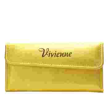 Набор Vivienne Gold Premium на 6 пинцетов с золотым напылением в раскладном пенале с магнитной кнопкой