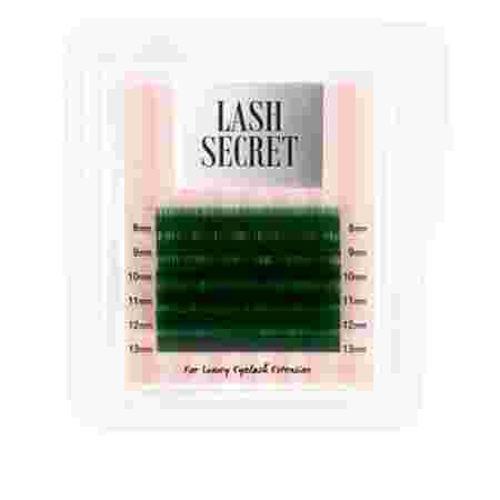 Ресницы Lash Secret Изумрудные 6 линий (0.07C (8-13))